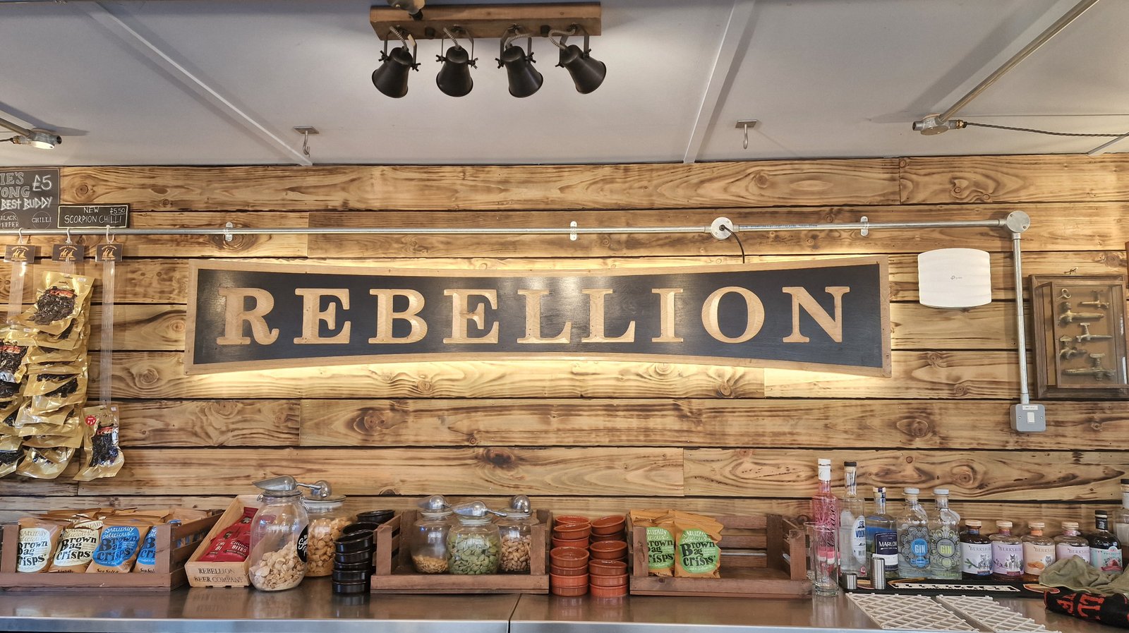A bespoke wooden house sign.